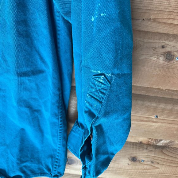 Field Gear Vintage Casual Button Down, Large, Teal - Picture 5 of 7
